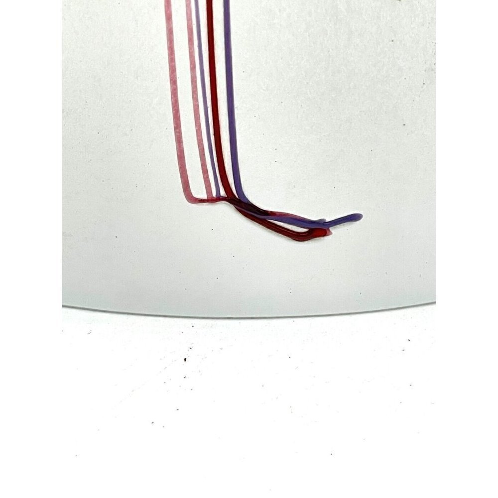 Bertil Vallien Kosta Boda Vintage 70s Signed Swedish Art Glass Rainbow Vase - Picture 4 of 10